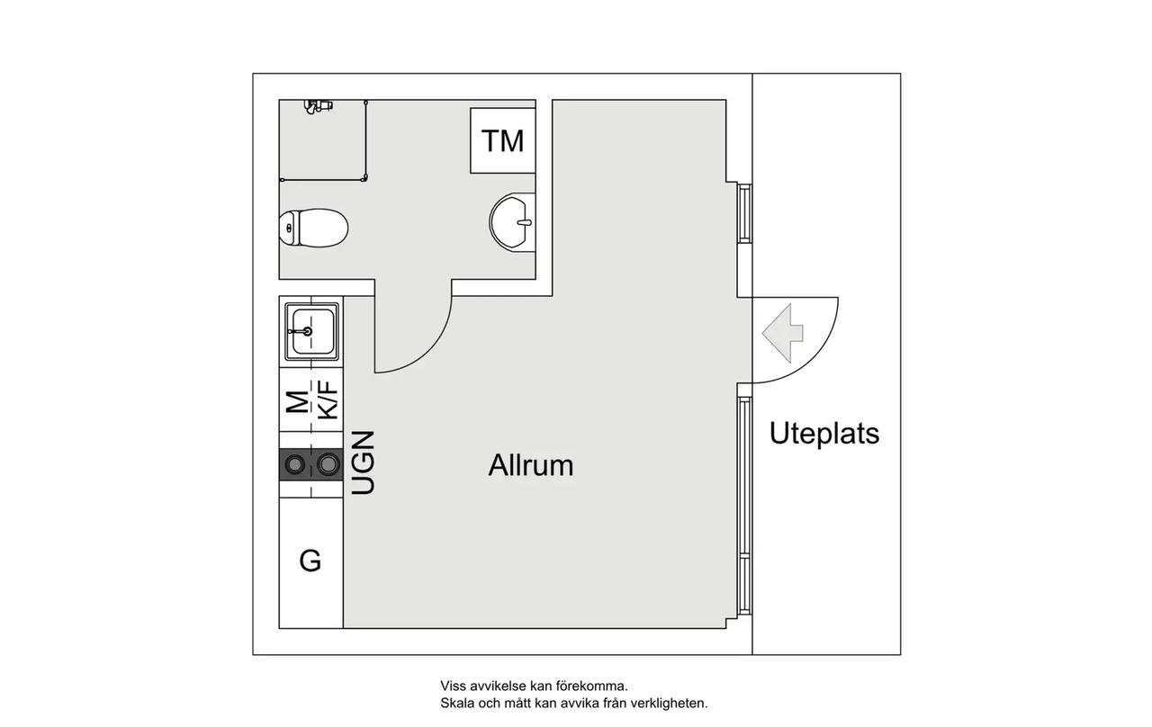 Floor plan for Vårbergsvägen 181A