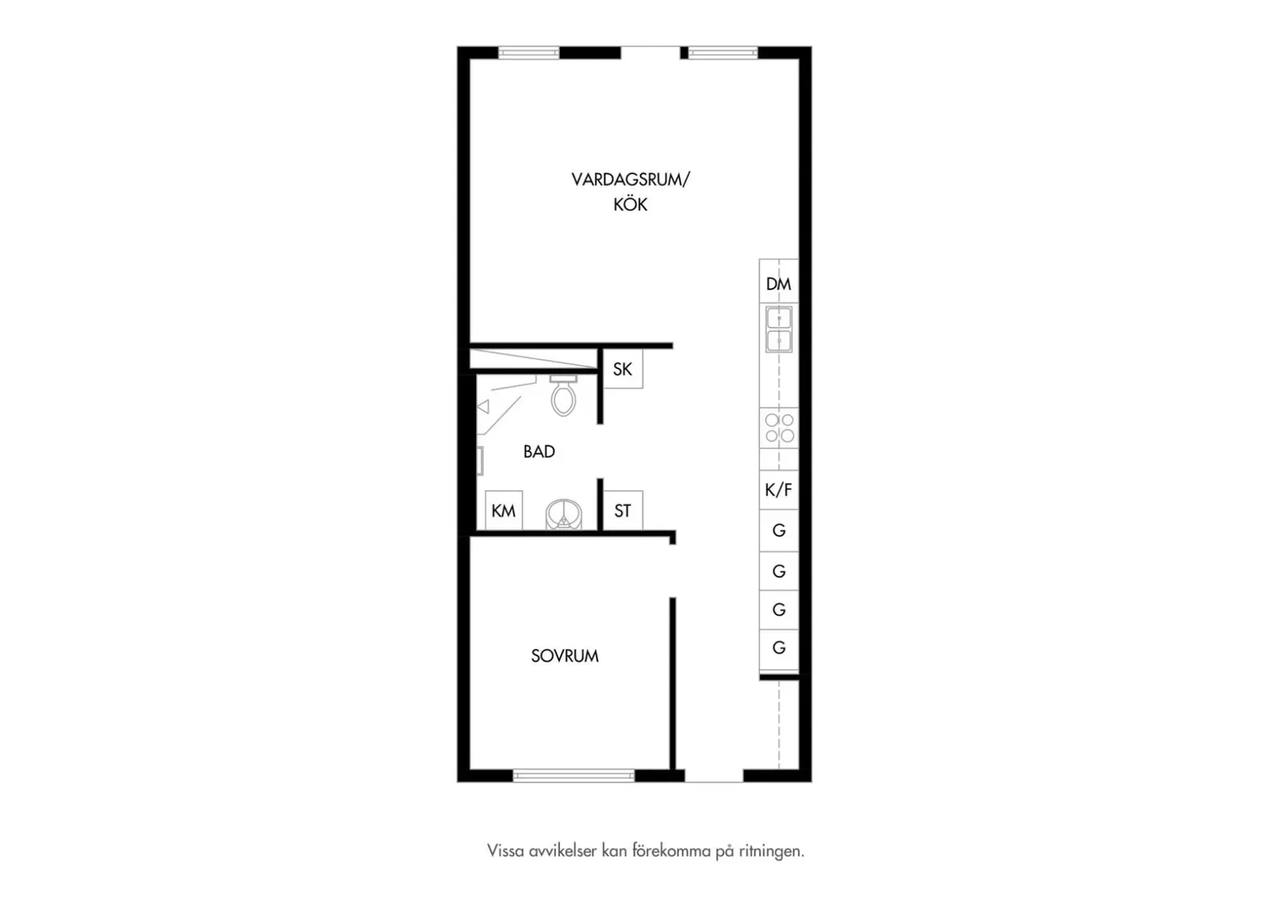 Floor plan for Sallerupsvägen 220