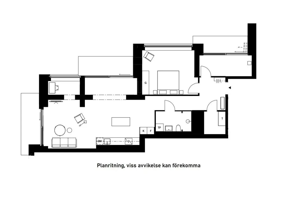 Floor plan for Torsplan 10