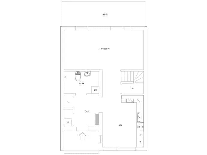Floor plan for Axel Ohlssons gata 10