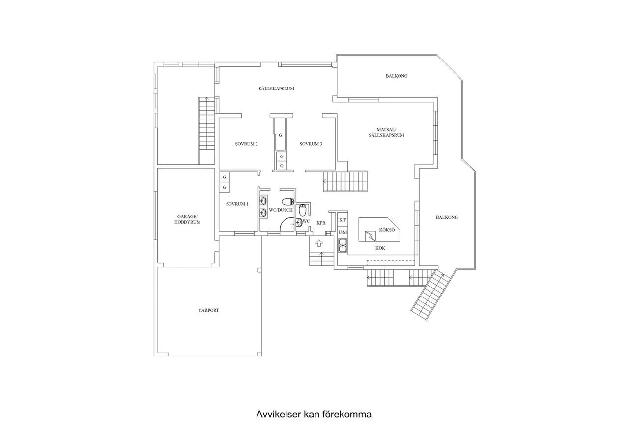 Floor plan for Albods väg 12