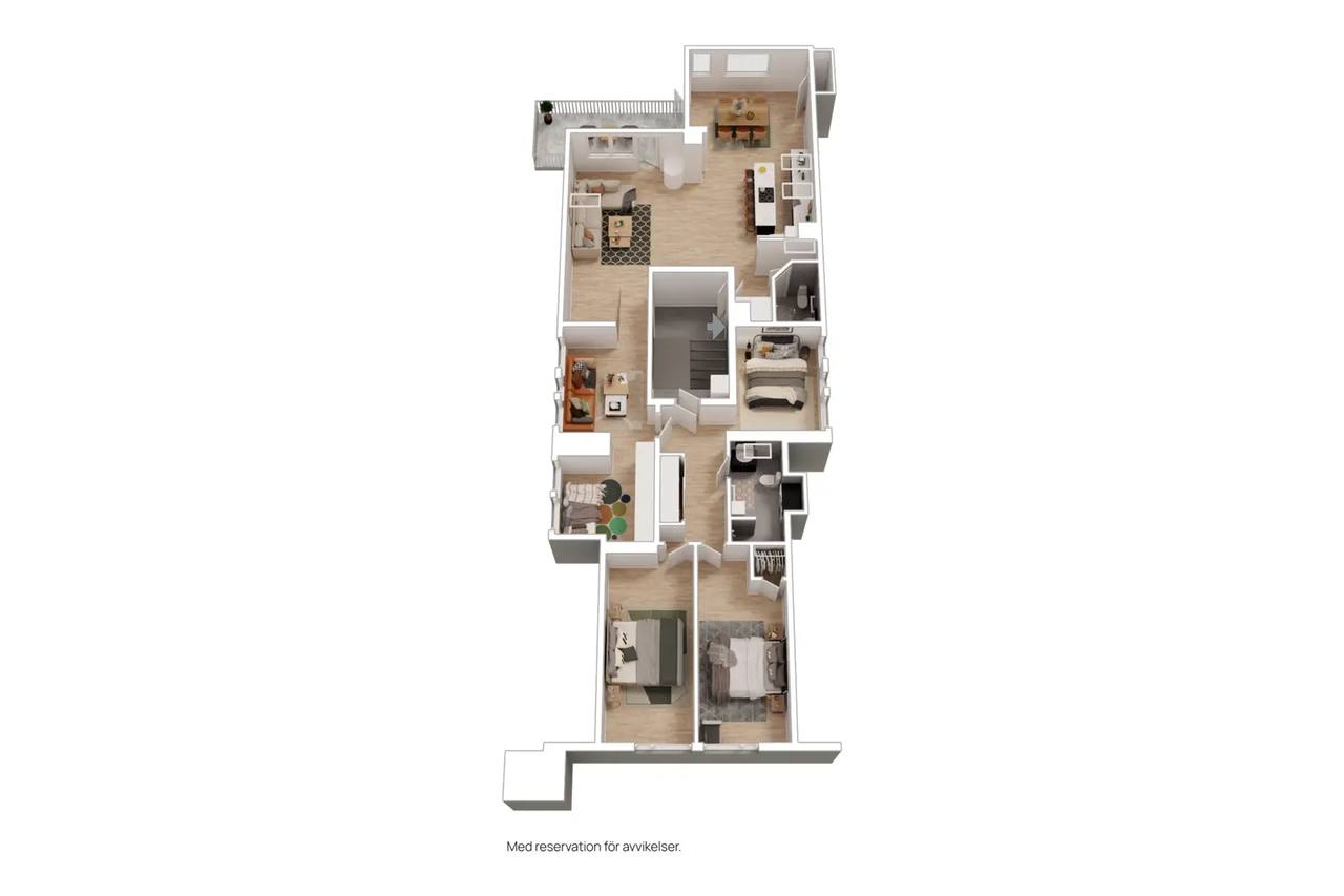 Floor plan for Broväg 2