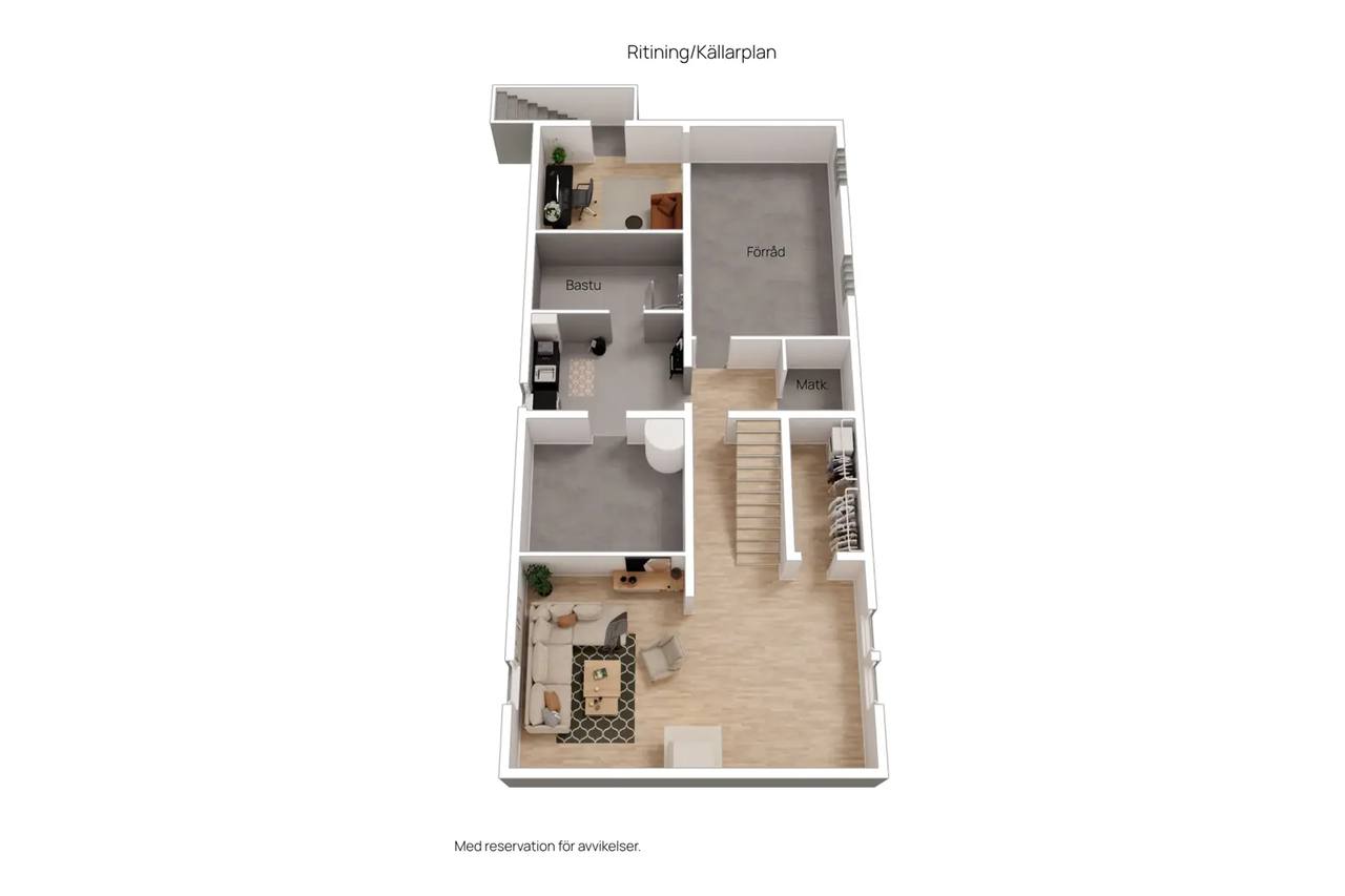 Planritning för Svanvägen 29