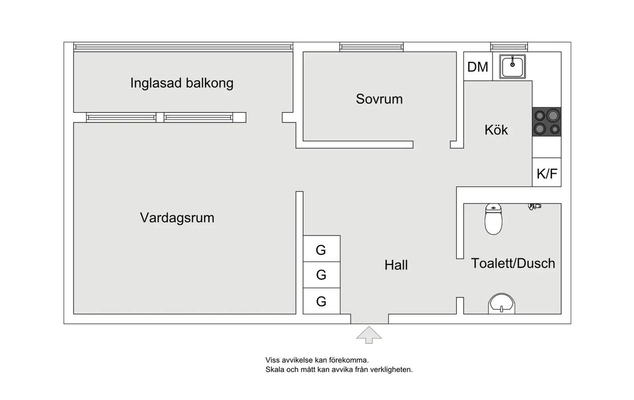 Planritning för Stamgatan 19, BV