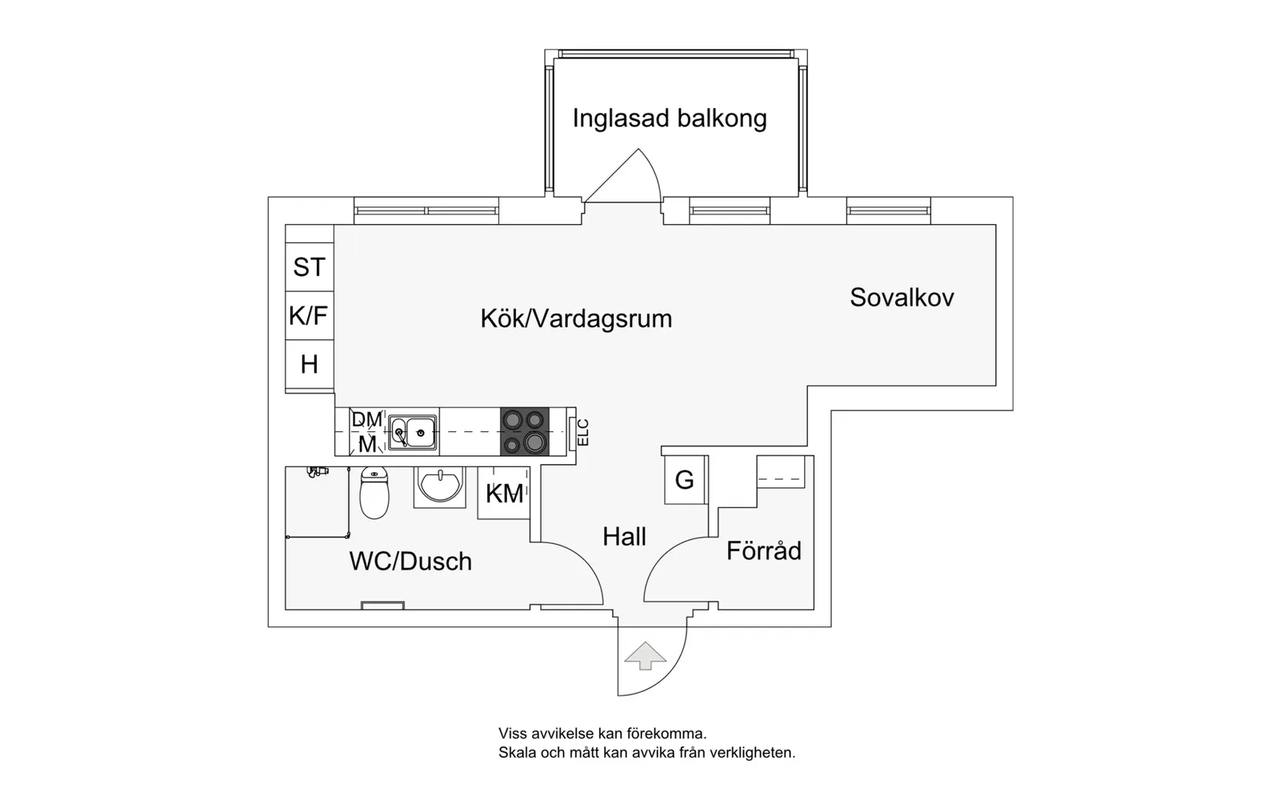 Floor plan for Storseglet 31