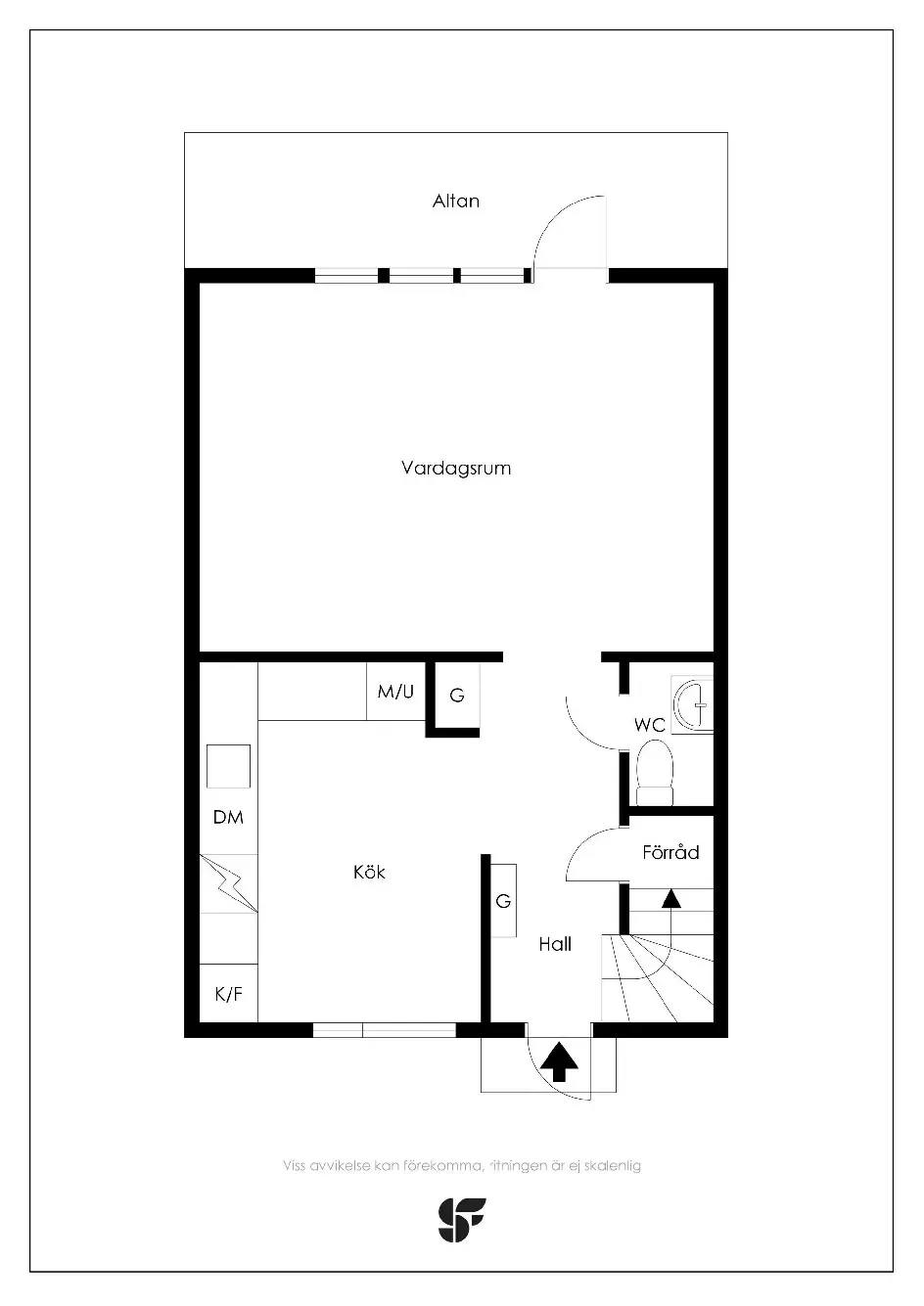 Planritning för Jupitervägen 72
