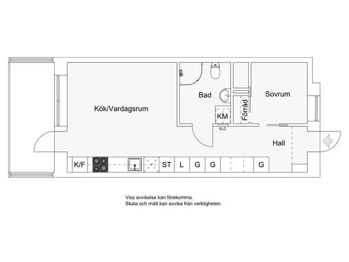 Planritning för Nynäsvägen 98