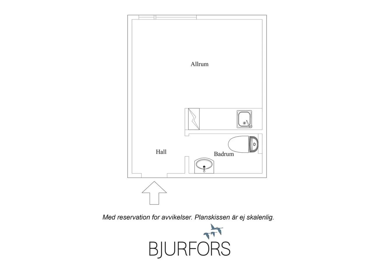 Floor plan for Lötsjövägen 53