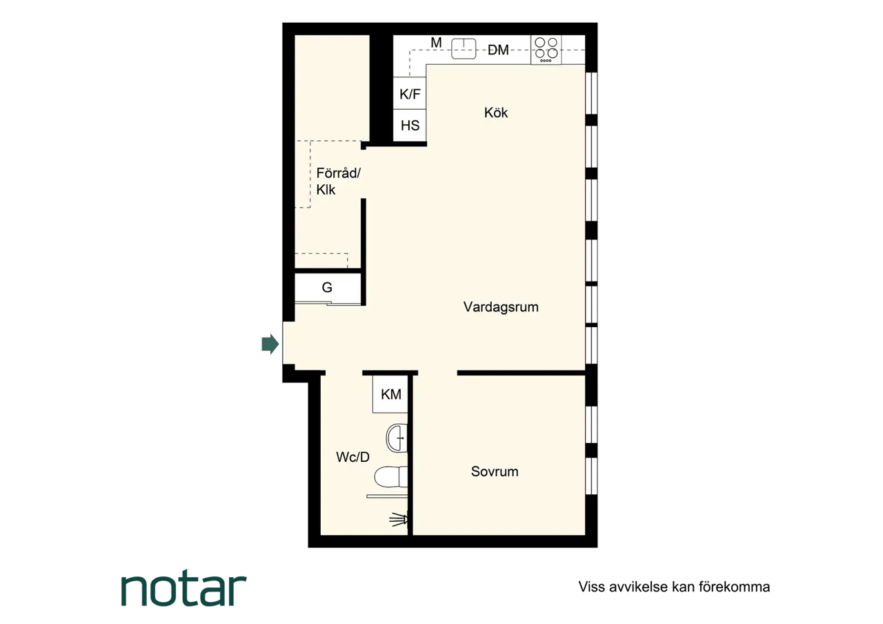 Planritning för Sylvangatan 21