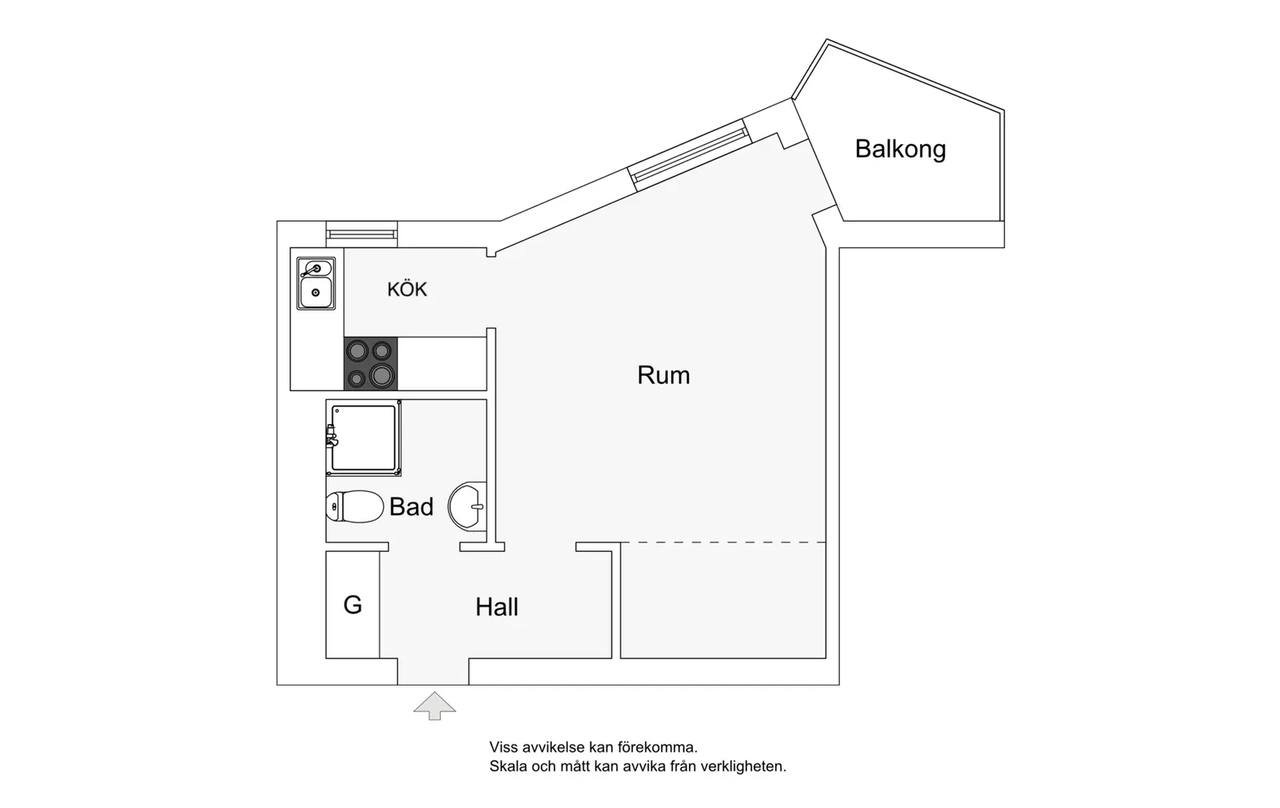 Planritning för Järnlundsvägen 22