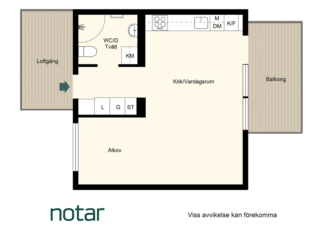 Floor plan for Ladugårdsgatan 10