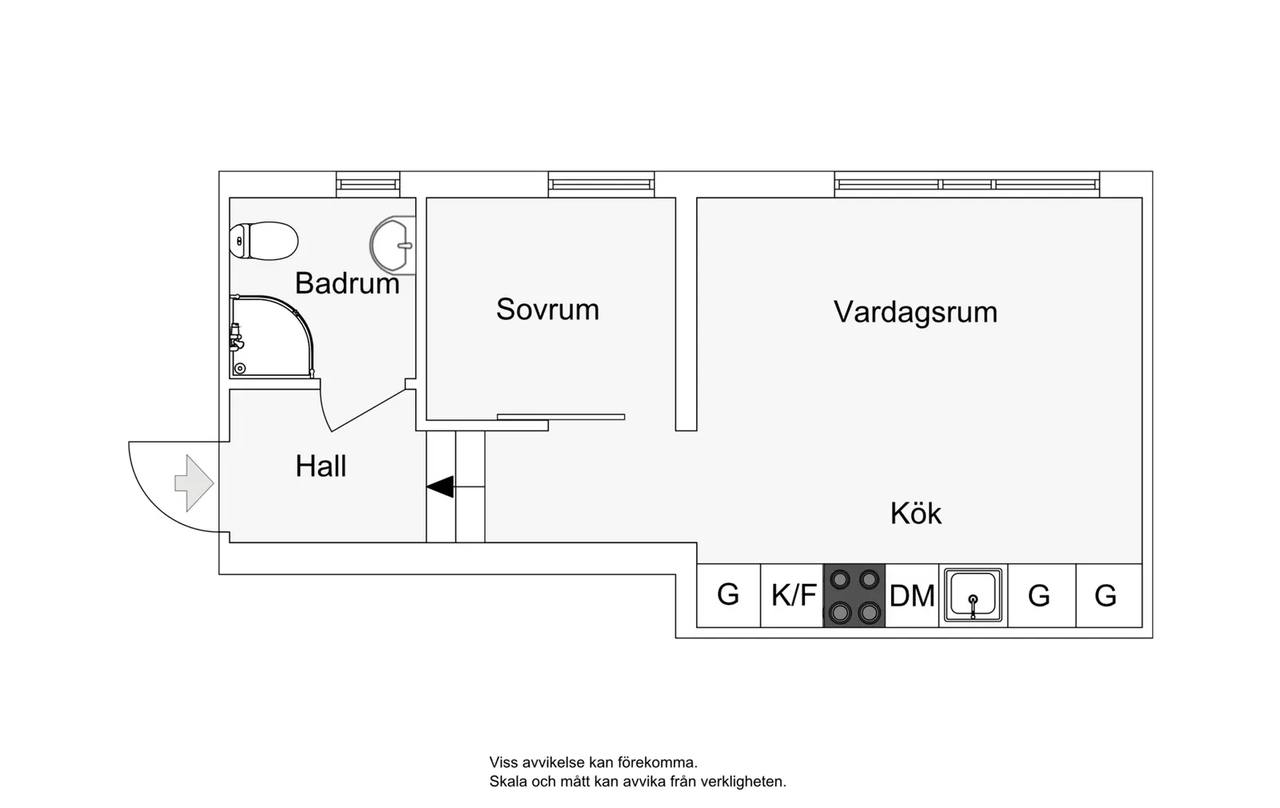 Floor plan for Tångvägen 31