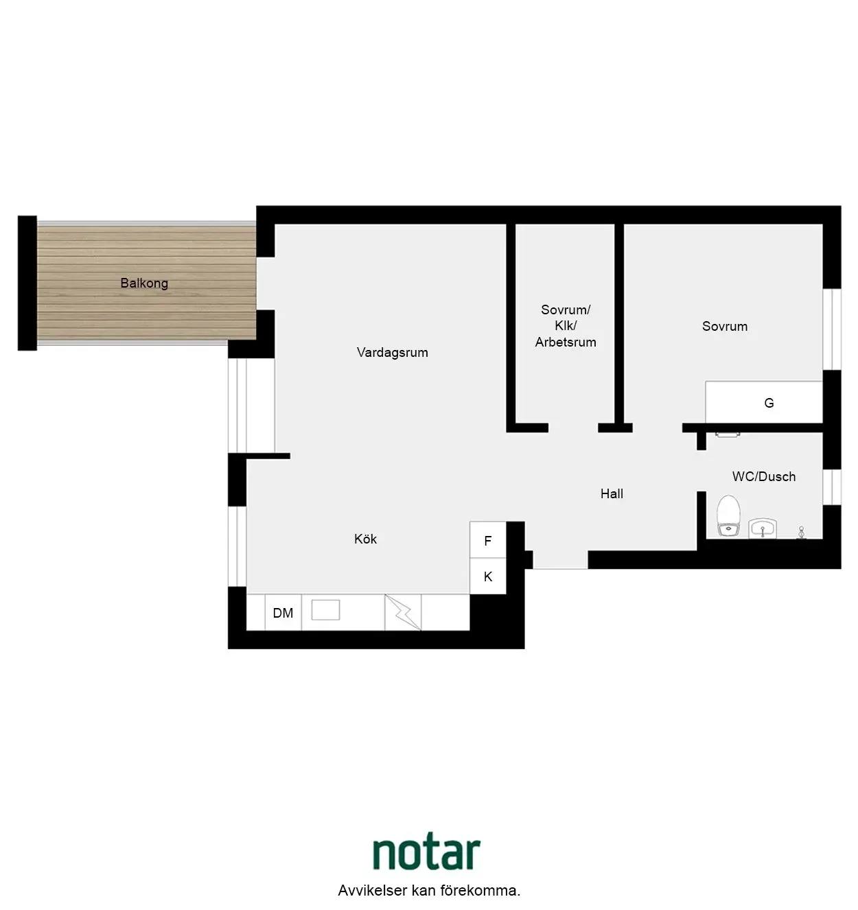 Floor plan for Ibsengatan 47