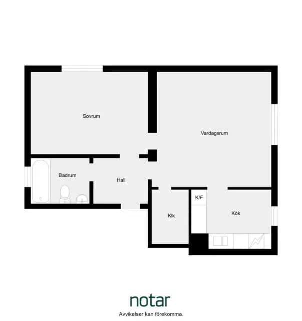 Floor plan for Knypplerskevägen 18