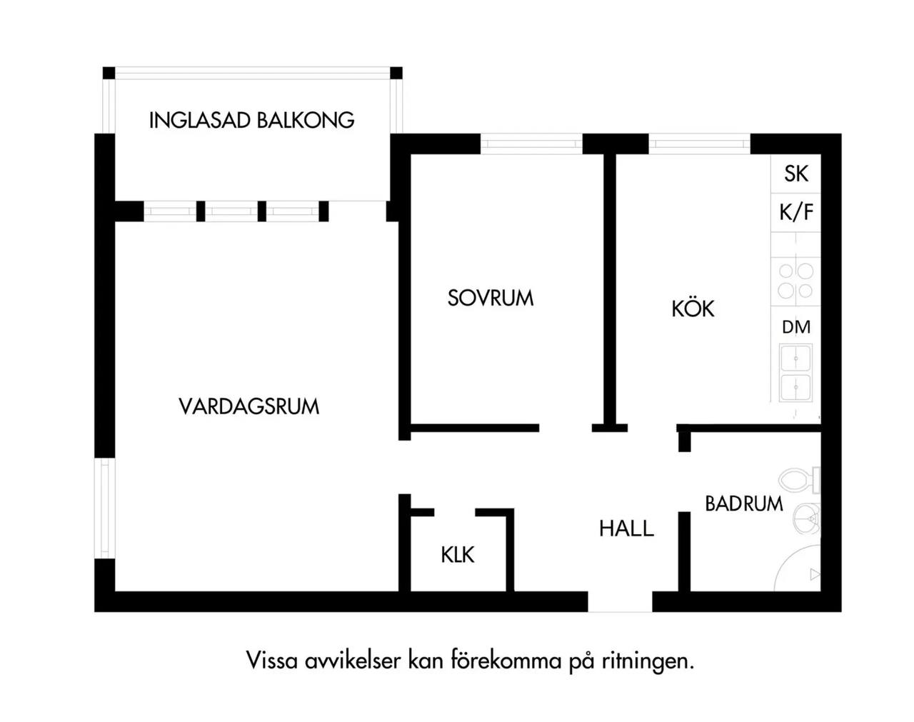 Planritning för Serenadgatan 25