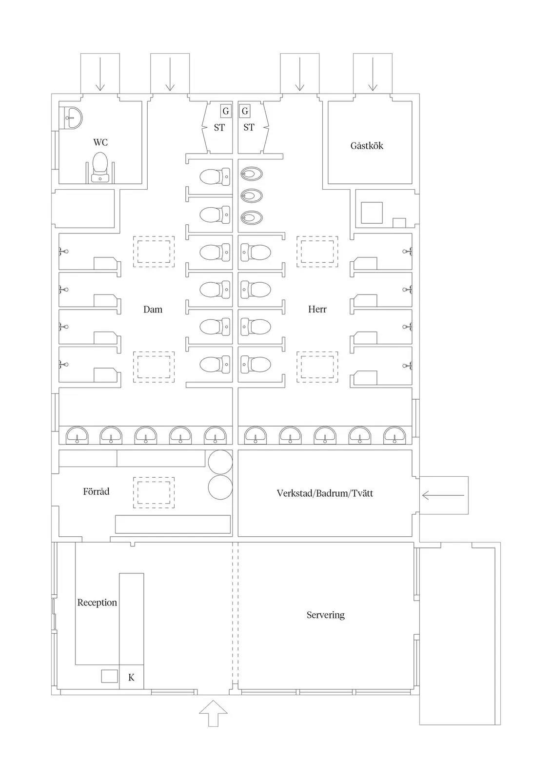 Floor plan for Valarvägen 4