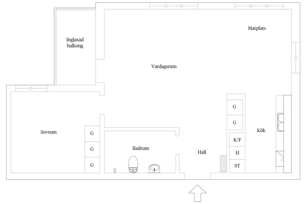 Planritning för Skogsduvevägen 3