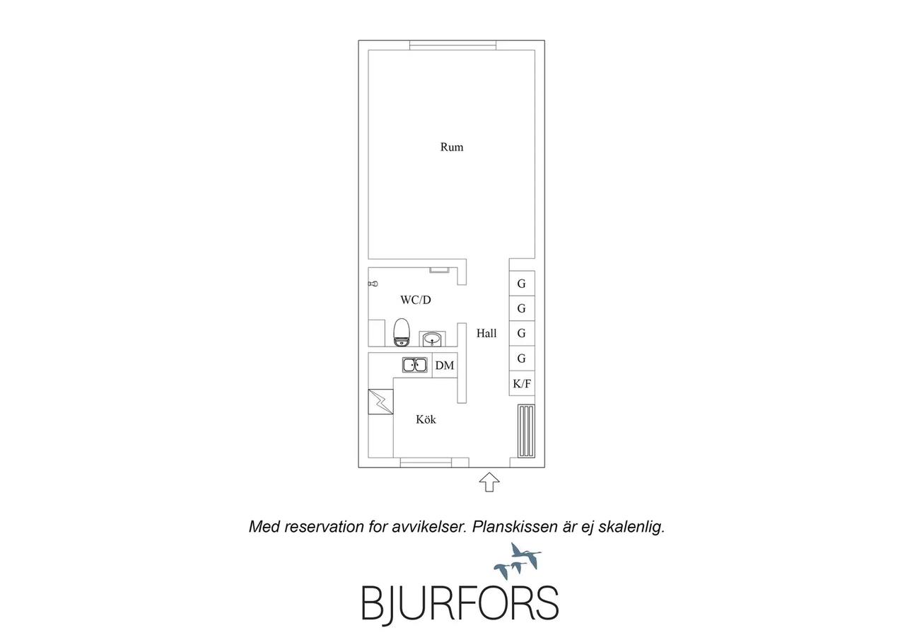 Floor plan for Fogdevreten 8