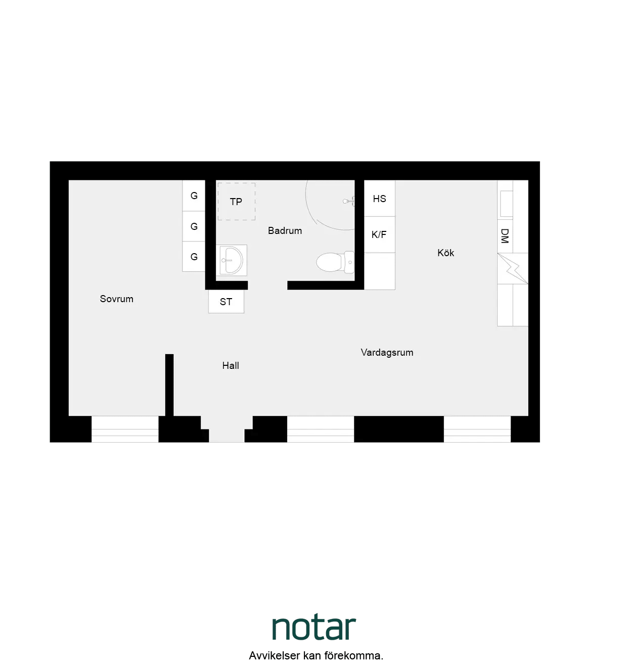 Floor plan for Ibsengatan 62B