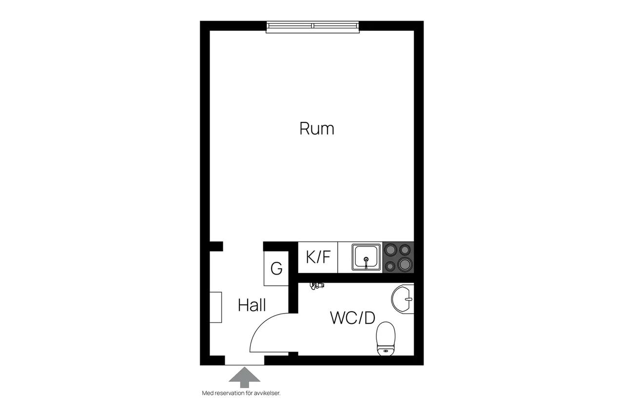 Floor plan for Axtorpsvägen 5c