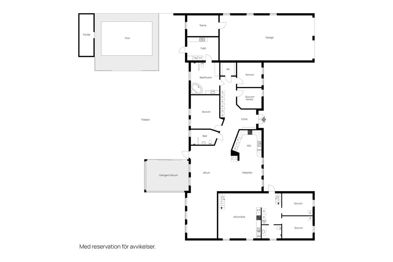 Planritning för Hävdavägen 35