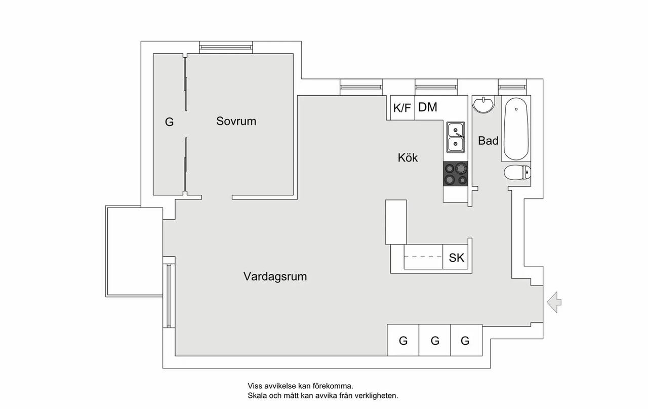 Planritning för Ödmårdsvägen 7