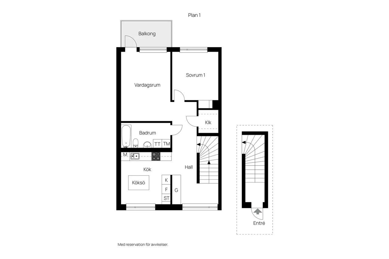 Floor plan for Bäckhusvägen 28