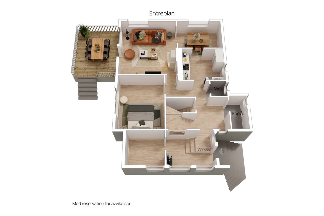 Floor plan for Tollstorpsgatan 3