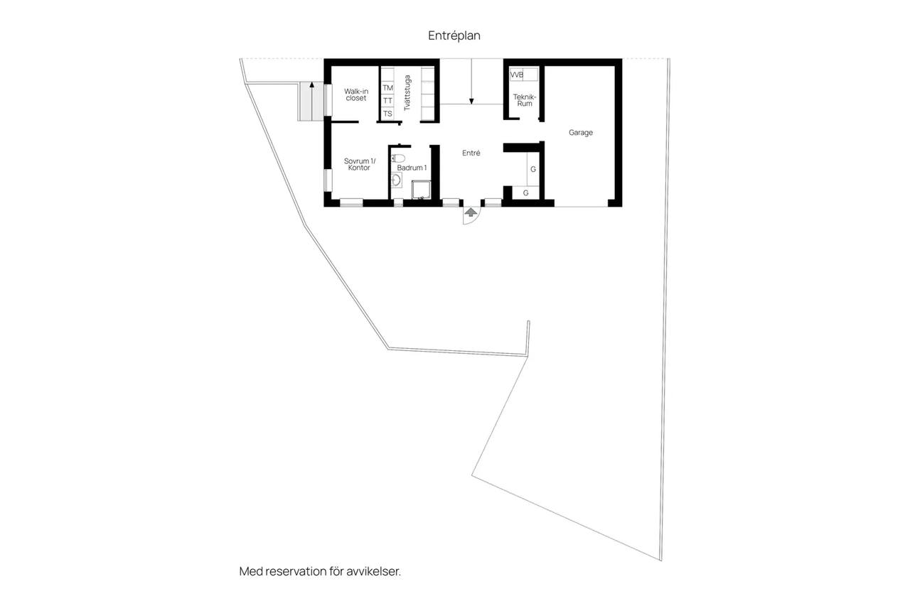 Floor plan for Knosterstigen 26