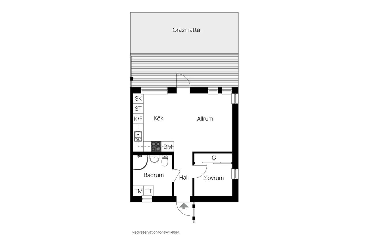 Floor plan for Soldatvägen 41