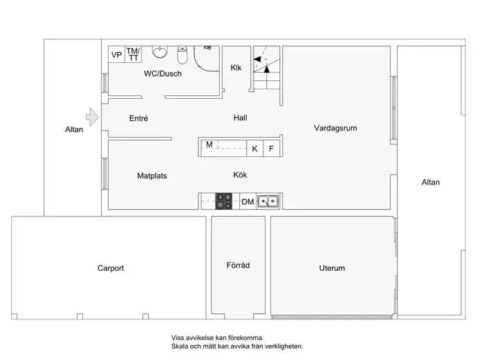 Floor plan for Runstens byväg 39