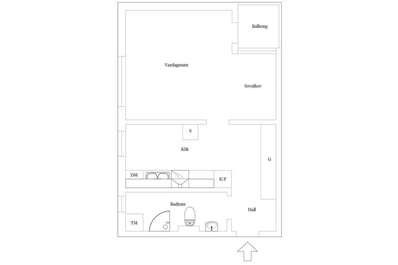 Floor plan for Lillekärr norra 122