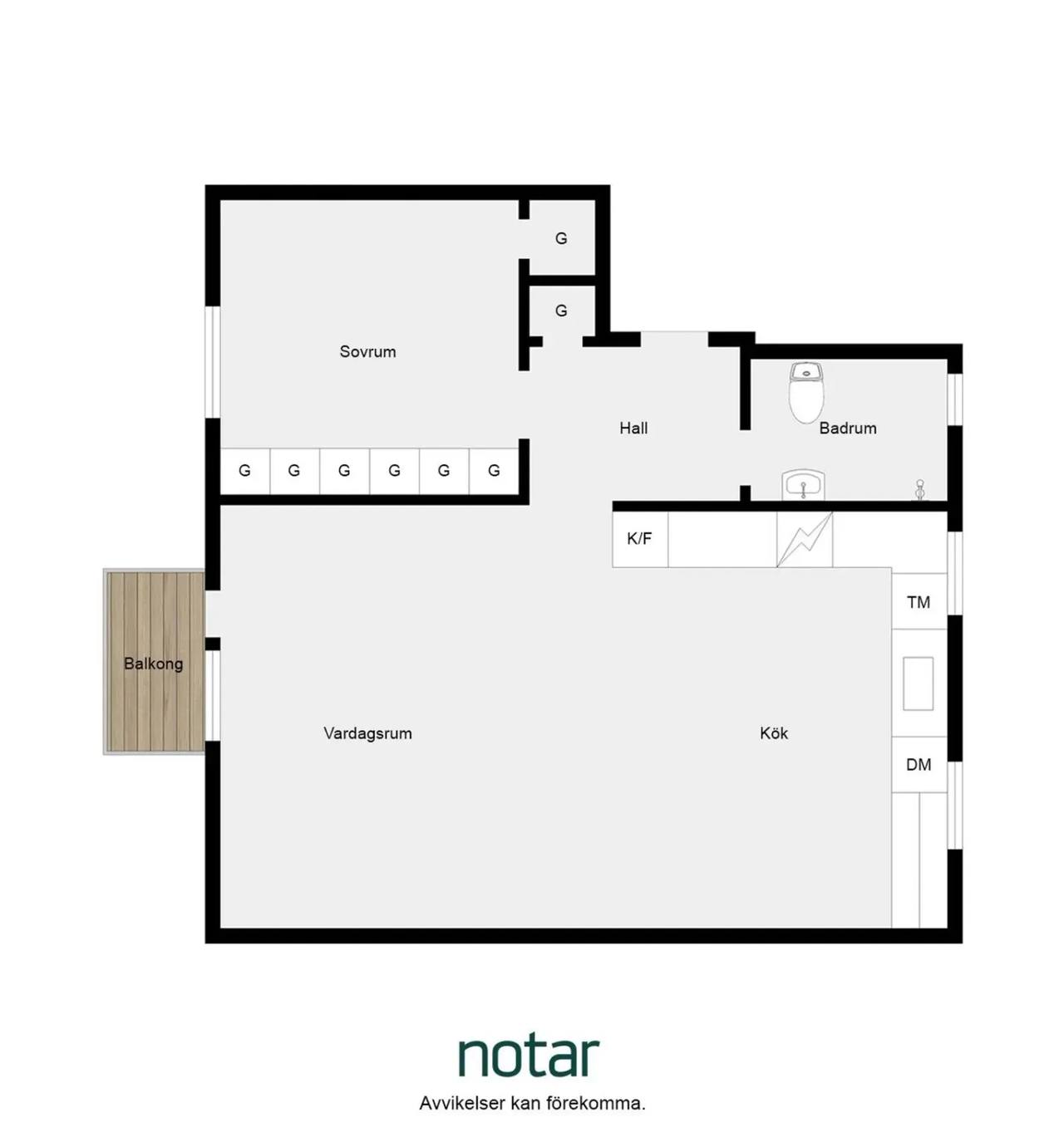 Planritning för Vävstolsvägen 3