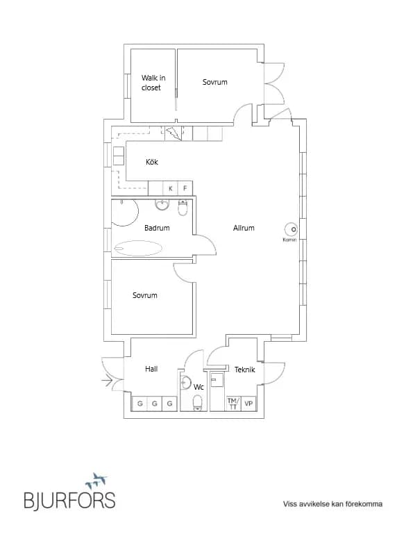 Floor plan for Lillsladan 629