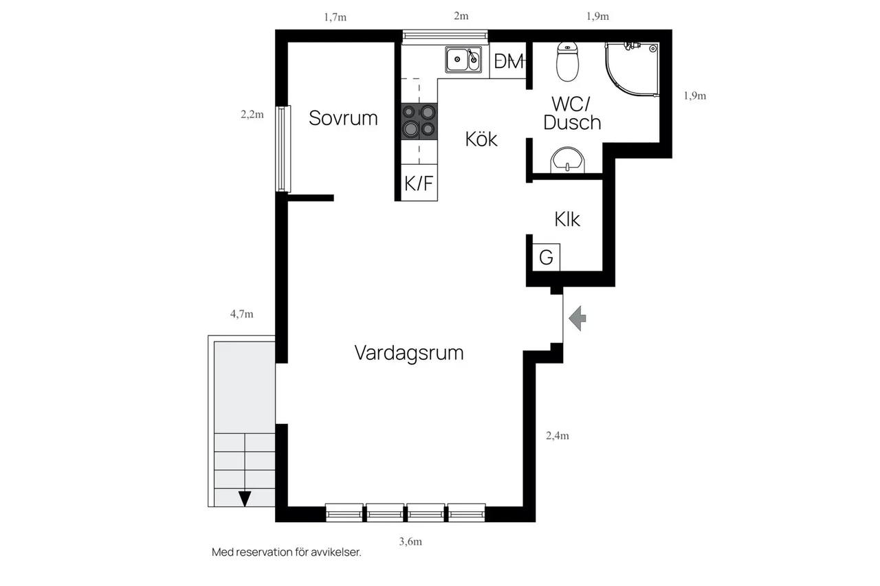 Planritning för Strahlenbergsgatan 20