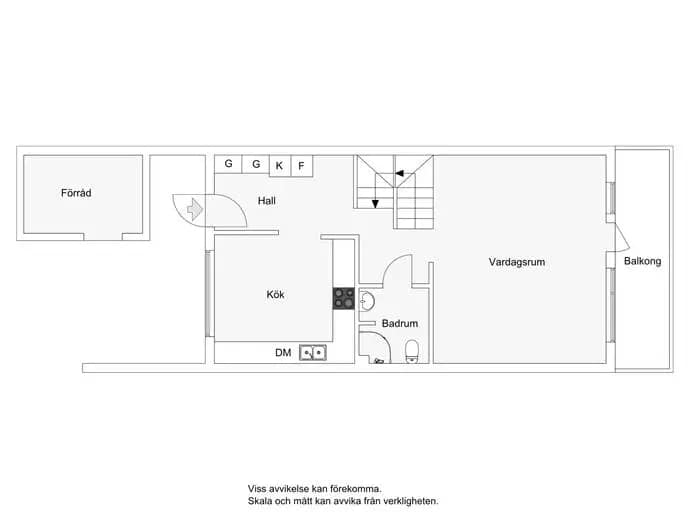 Floor plan for Rondovägen 268