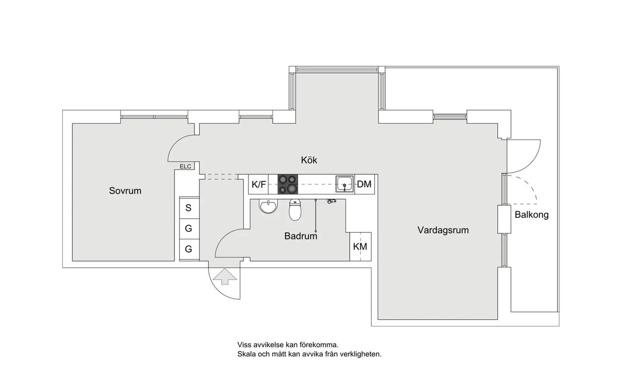 Floor plan for Tollareslingan 5
