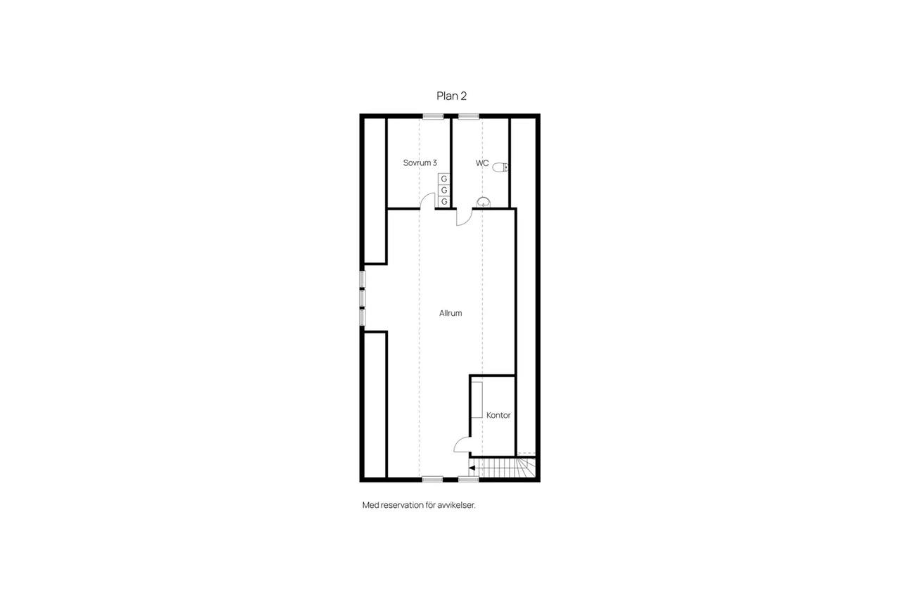 Floor plan for Vånga 30