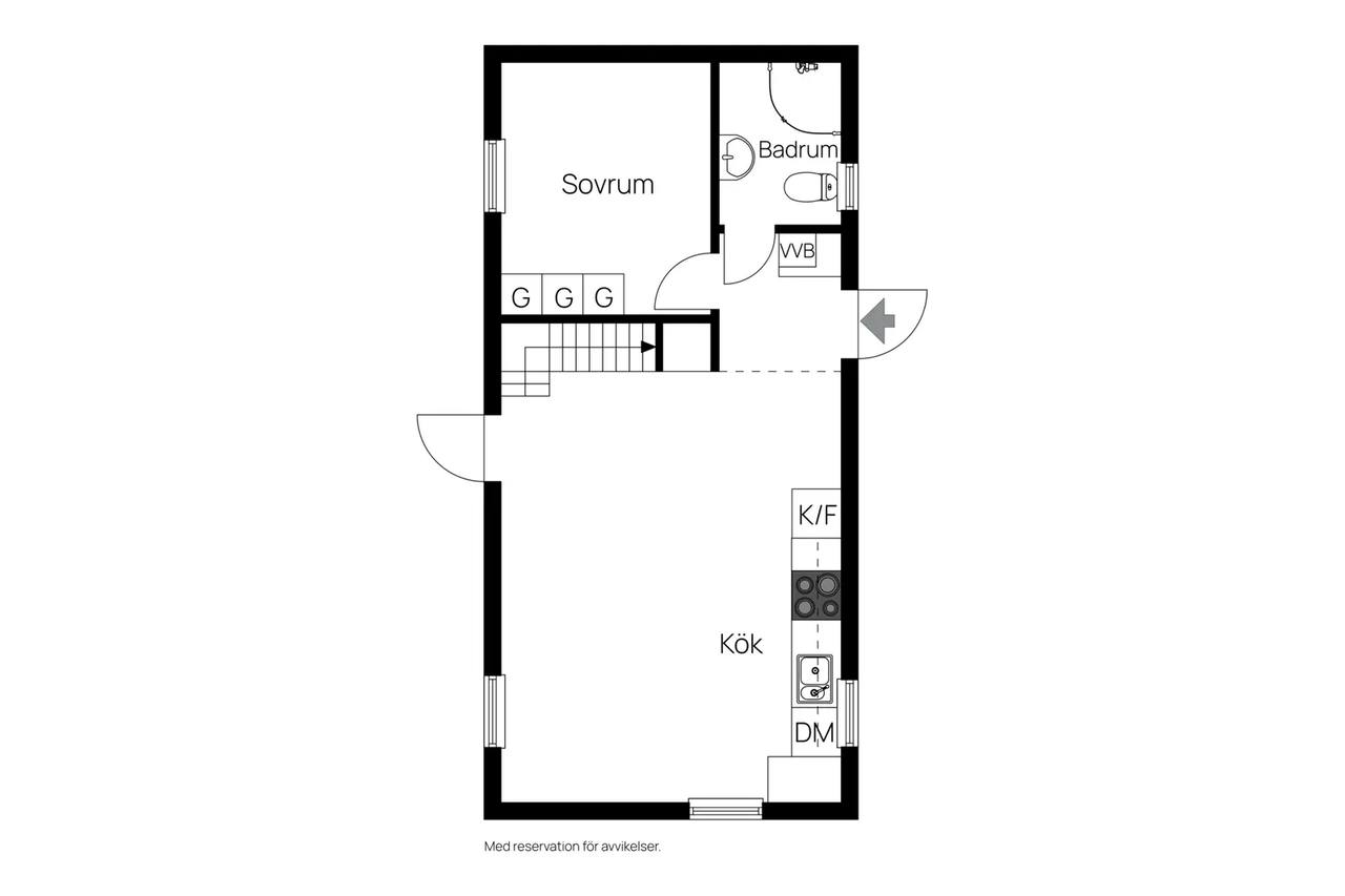 Floor plan for Alskog Rudvier 175B