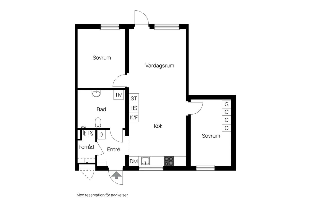 Planritning för Hjulaxelvägen 174