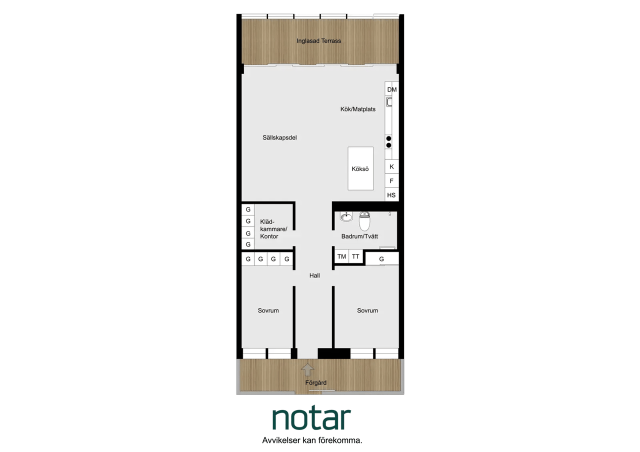 Floor plan for Sikvägen 6