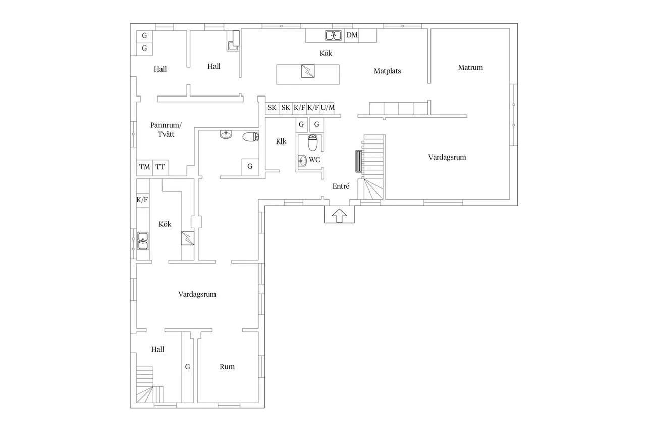 Floor plan for Landgillevägen 28