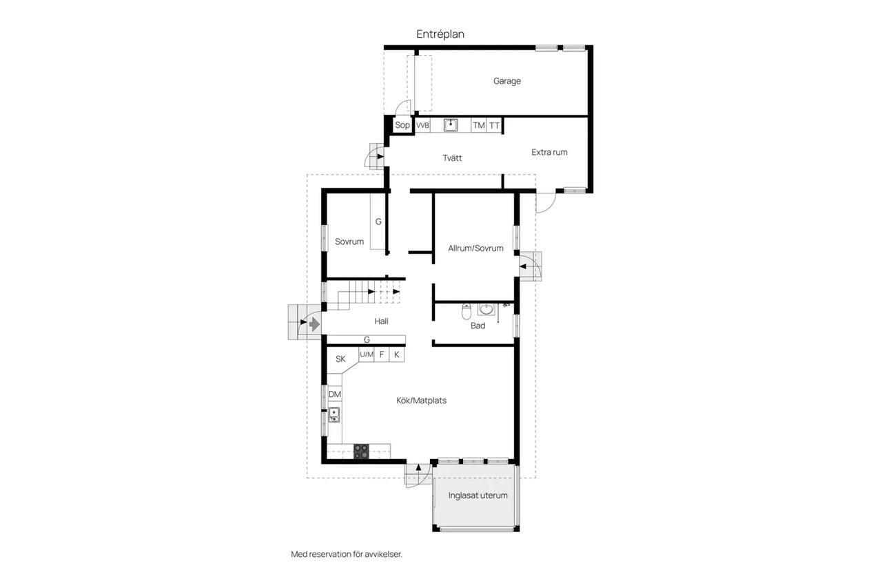 Floor plan for Betselvägen 20