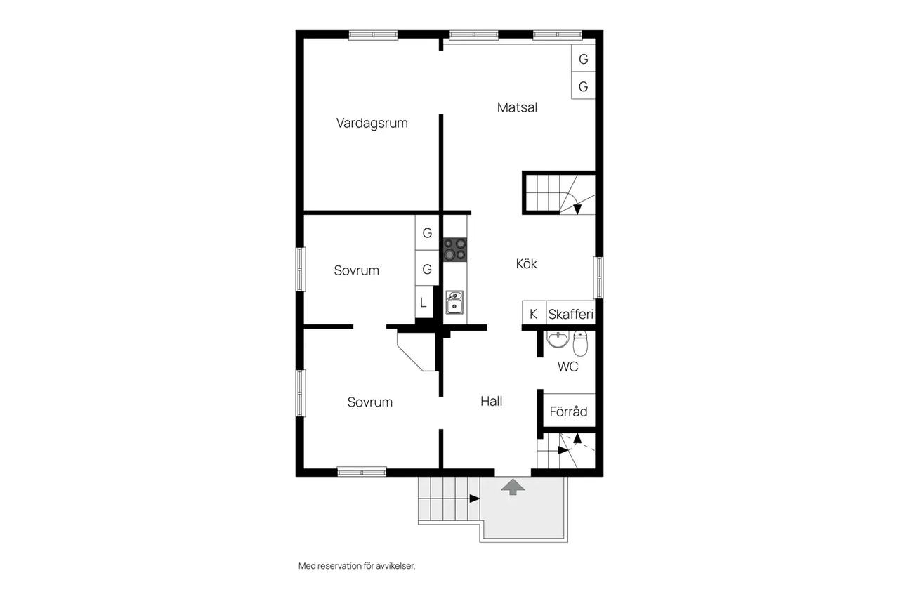 Planritning för Bolenvägen 32