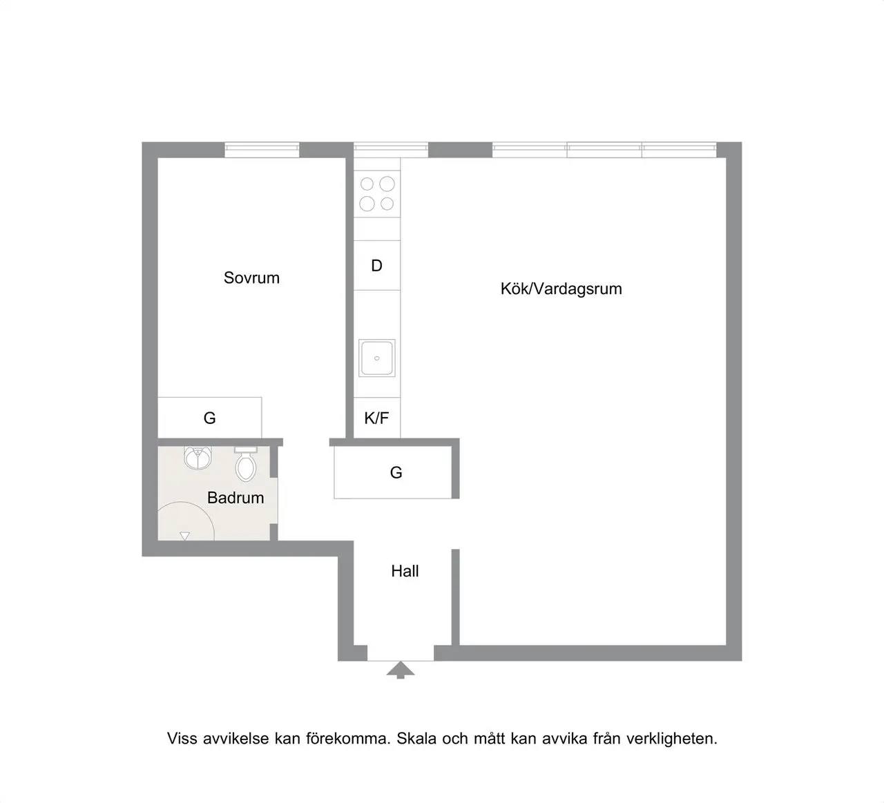 Floor plan for Ellstorpsgatan 3D