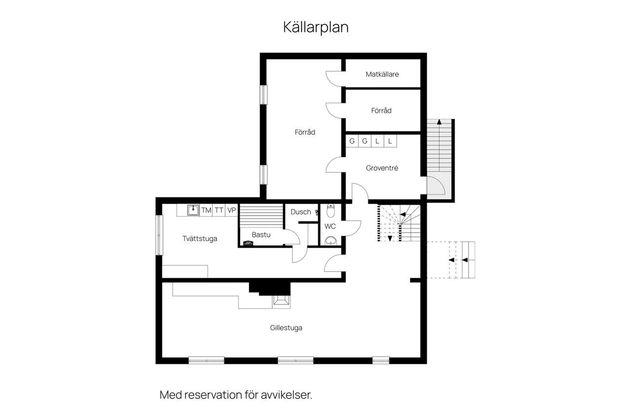 Floor plan for Menuettvägen 10