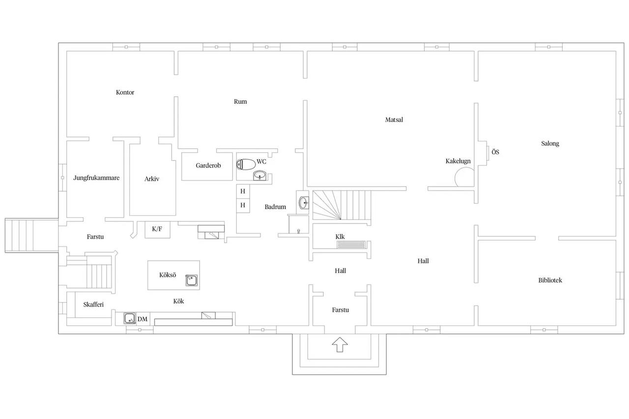 Floor plan for Nyeds-Hulteby 111