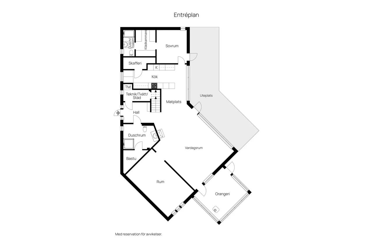 Planritning för Svenstorpsvägen 185-20