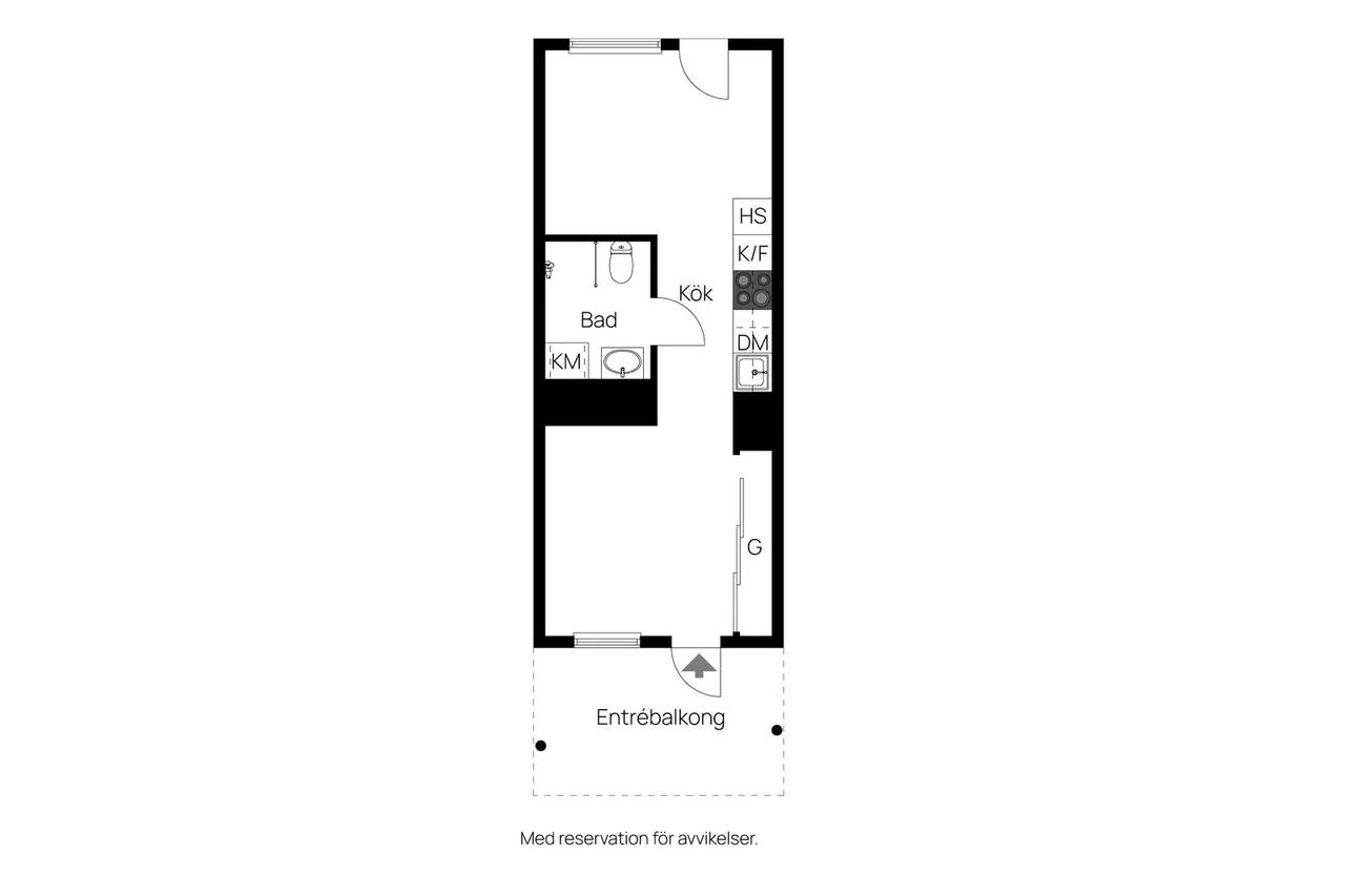 Floor plan for Kolonnvägen 2