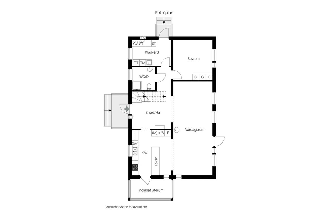 Planritning för Lillinge 119